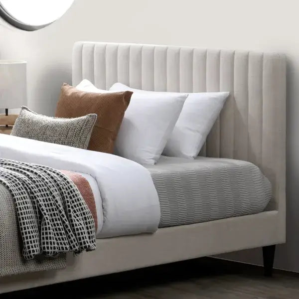 Nastya Single Bed – Beige