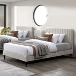 Load image into Gallery viewer, Nastya Single Bed – Beige
