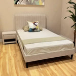 Load image into Gallery viewer, Nastya Single Bed – Beige