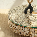 Load image into Gallery viewer, Natural Design Round Driftwood Coffee Table