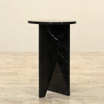 Load image into Gallery viewer, Natural Elegance Marble Side Table – Sleek Design