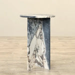 Load image into Gallery viewer, Natural Elegance Marble Side Table – Sleek Design