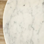 Load image into Gallery viewer, Natural Elegance Marble Side Table – Sleek Design