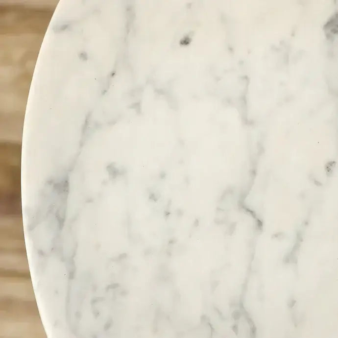 Natural Elegance Marble Side Table – Sleek Design