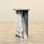 Load image into Gallery viewer, Natural Elegance Marble Side Table – Sleek Design