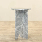Load image into Gallery viewer, Natural Elegance Marble Side Table – Sleek Design