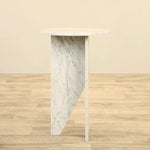 Load image into Gallery viewer, Natural Elegance Marble Side Table – Sleek Design