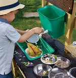 Load image into Gallery viewer, Nature Fun Outdoor Play Kitchen with Many Accessories Made of Wood and Vegetable Plastic, from 3 Years-GCC Home Center