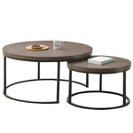 Load image into Gallery viewer, Nesting Coffee Table – Smoked Oak