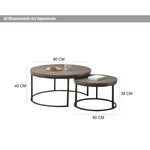 Load image into Gallery viewer, Nesting Coffee Table – Smoked Oak