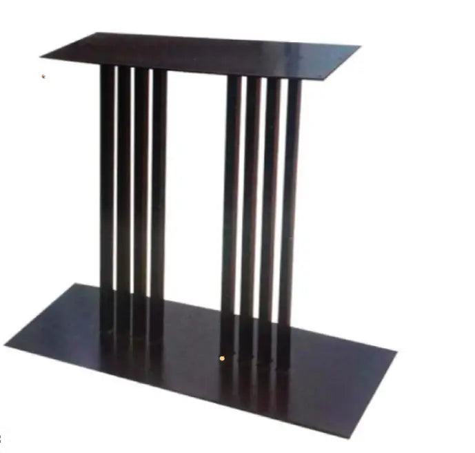 New Stylish Rectangular Powder Coated Metal Base