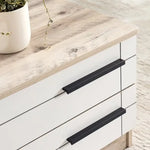 Load image into Gallery viewer, Nightstand – 2 Drawers (White Natural Finish)