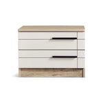 Load image into Gallery viewer, Nightstand – 2 Drawers (White Natural Finish)