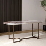 Load image into Gallery viewer, Nordic French 6-Seater Ceramic Top Dining Table-GCC Home Center