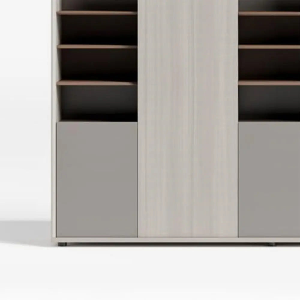 Office Cabinet, HDF Cabinet For Storage And Organization - White Oak-GCC Home Center