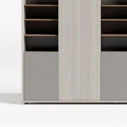 Office Cabinet, HDF Cabinet For Storage And Organization - White Oak-GCC Home Center