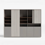 Load image into Gallery viewer, Office Cabinet, HDF Cabinet For Storage And Organization - White Oak-GCC Home Center