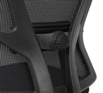 Load image into Gallery viewer, Office Executive Office Medium Back Chair, Mesh Back Rest, Aluminum Base with PU Arm Rest-GCC Home Center