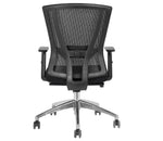 Load image into Gallery viewer, Office Executive Office Medium Back Chair, Mesh Back Rest, Aluminum Base with PU Arm Rest-GCC Home Center