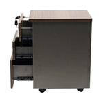 Load image into Gallery viewer, Office Table with Movable Drawers For Both Office And Home - Brown-GCC Home Center