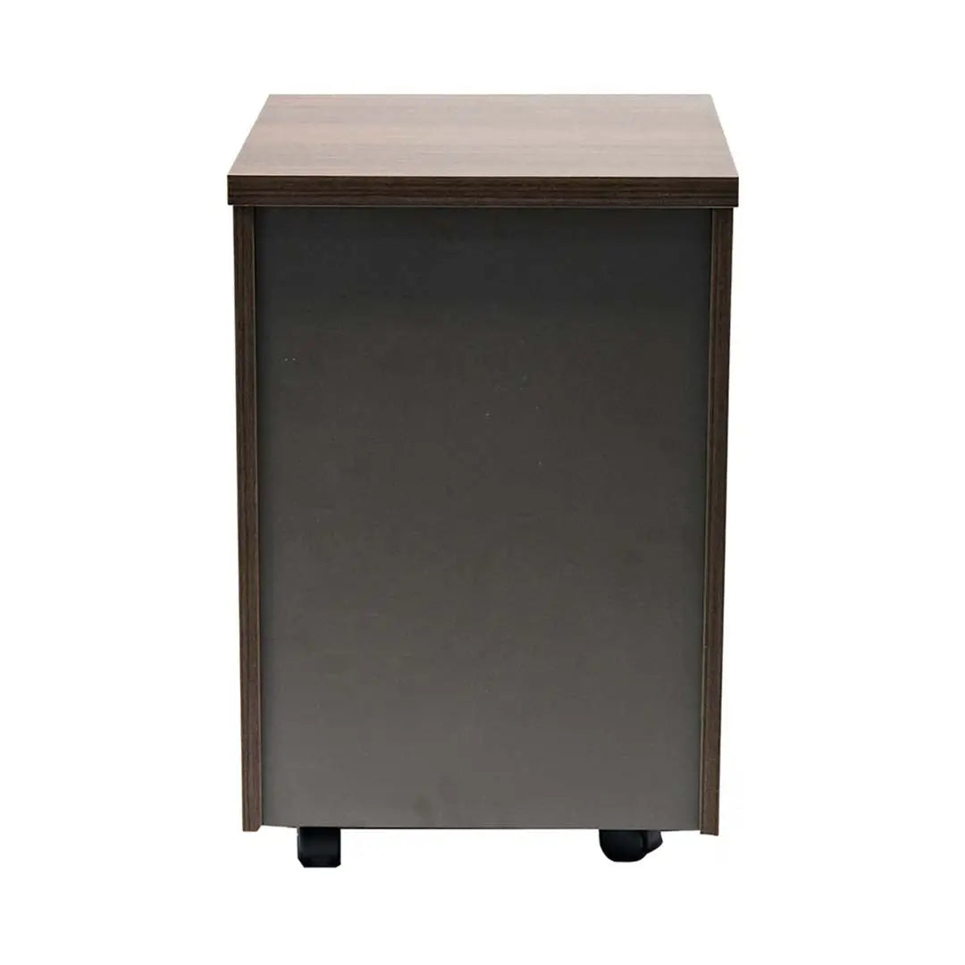 Office Table with Movable Drawers For Both Office And Home - Brown-GCC Home Center