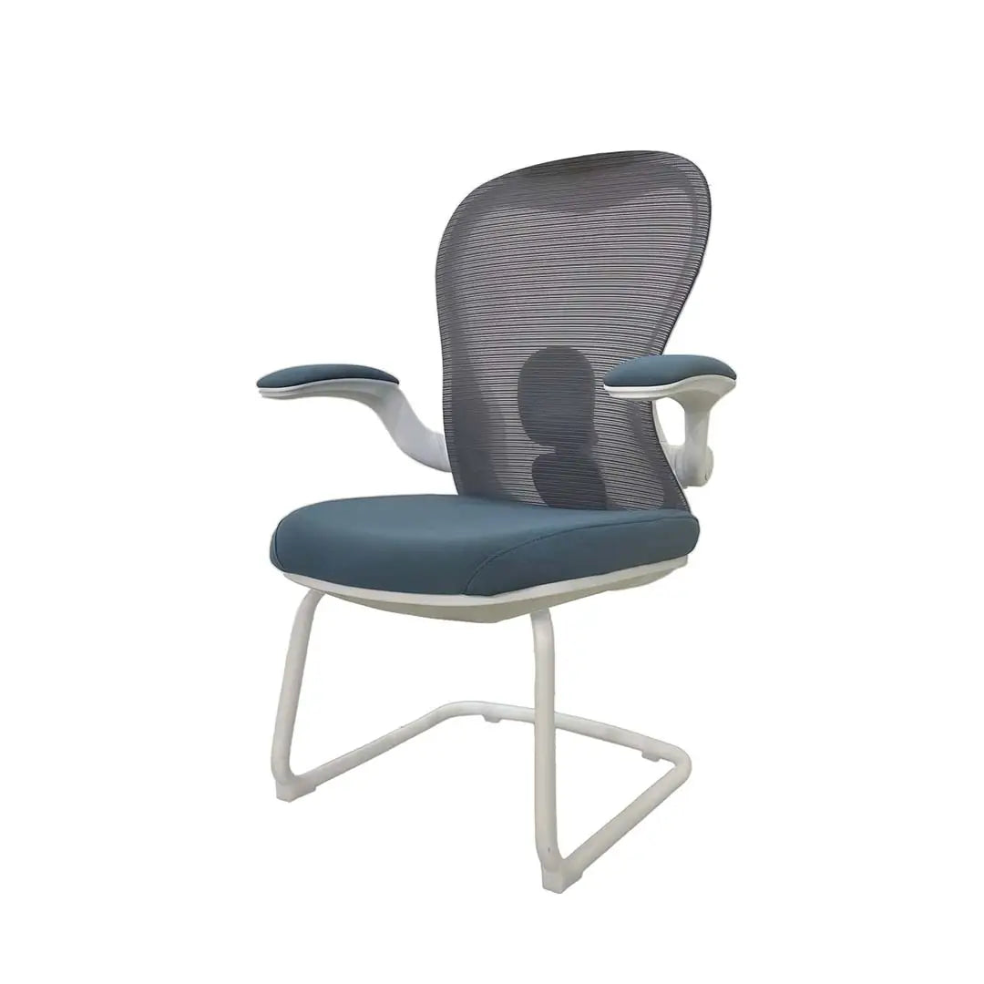 Office Visitor Chair With Arm Rest And Metal Leg-GCC Home Center