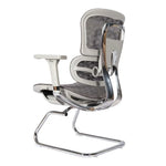 Load image into Gallery viewer, Office Visitor Chair With Height Adjustable, Lumbar Support And 5 Swivel Wheels-GCC Home Center