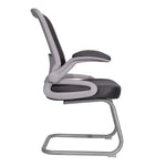 Load image into Gallery viewer, Office Visitor Chair With Lumbar Support And Metal Leg-GCC Home Center
