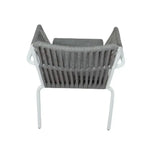 Load image into Gallery viewer, Outdoor Aluminum Frame Rope Dining Chair with Cushion-GCC Home Center