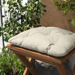 Load image into Gallery viewer, Outdoor Chair Cushion, Light Grey-Beige (36×32 cm)