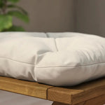 Load image into Gallery viewer, Outdoor Chair Cushion, Light Grey-Beige (36×32 cm)