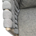 Load image into Gallery viewer, Outdoor Cushioned Single Seater Rope Weaving Dining Armchair-GCC Home Center