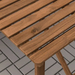 Load image into Gallery viewer, Outdoor Dining Table, Dark Brown (143×75 cm)