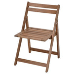 Load image into Gallery viewer, Outdoor Foldable Chair, Light Brown Stained