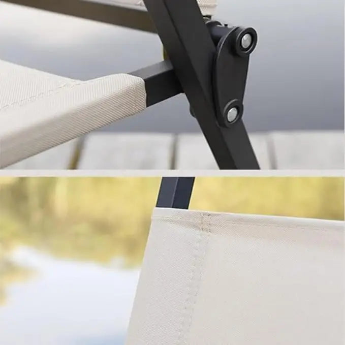 Outdoor Folding Chair with Armrest Camping Fishing Seat Portable Chair-GCC Home Center