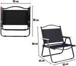 Load image into Gallery viewer, Outdoor Folding Chair with Armrest Camping Fishing Seat Portable Chair-GCC Home Center