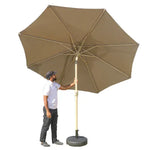 Load image into Gallery viewer, Outdoor Garden Umbrella with Base