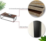 Load image into Gallery viewer, Outdoor Iron and PVC Table Brown-GCC Home Center