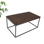Load image into Gallery viewer, Outdoor Iron and PVC Table Brown-GCC Home Center