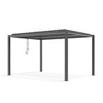 Load image into Gallery viewer, Outdoor Pergola &amp; Screen with LED Light (300×400 cm)