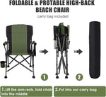 Load image into Gallery viewer, Outdoor Portable Camping Chair, Lightweight Folding Camping Chair, Heavy Duty Support 145KG-GCC Home Center