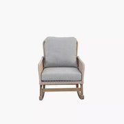 Outdoor Rocking Armchair with Cushion
