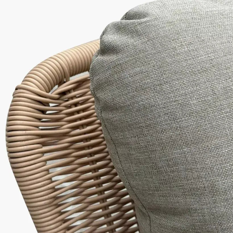 Outdoor Rocking Armchair with Cushion