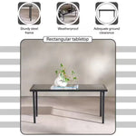 Load image into Gallery viewer, Outdoor Sofa Set (2+1+1+Coffee Table) – Black