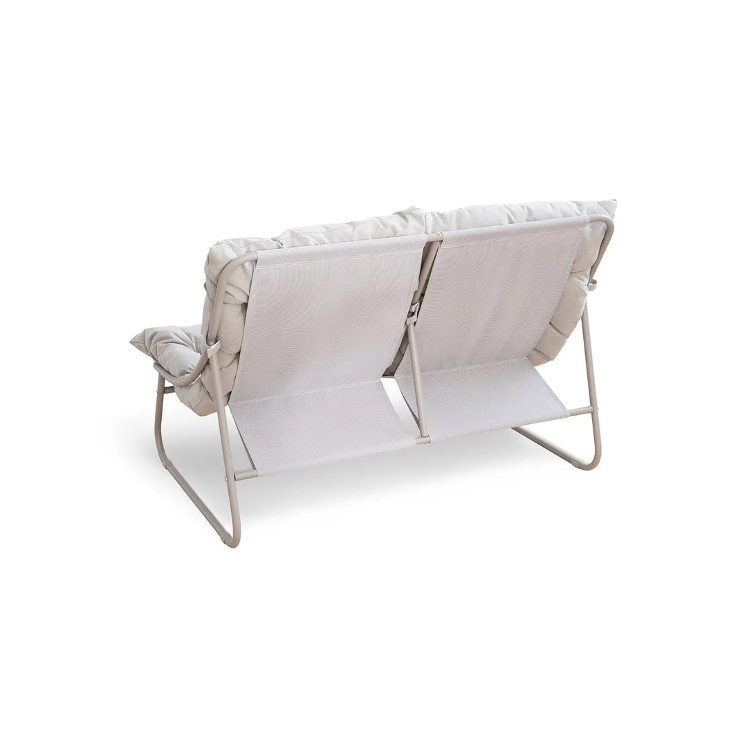 Outdoor Sofa Set (2+1+1+Coffee Table) – Cream