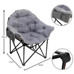 Load image into Gallery viewer, Padded Folding Club Camping Chair