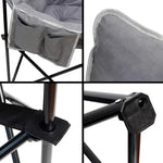 Load image into Gallery viewer, Padded Folding Club Camping Chair