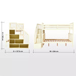 Load image into Gallery viewer, Perry's Trio Bunk Bed - 120x200 cm and 90x200 cm-GCC Home Center