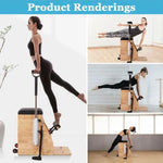 Load image into Gallery viewer, Pilates Chair Pilates Reformer Machine for Home Stability Pilates Pro Chair Equipment Yoga Pilates Fitness Trainer Wunda Chair