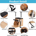 Load image into Gallery viewer, Pilates Chair Pilates Reformer Machine for Home Stability Pilates Pro Chair Equipment Yoga Pilates Fitness Trainer Wunda Chair